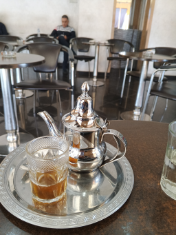 Théière marocaine d'origine Wlad Hriz